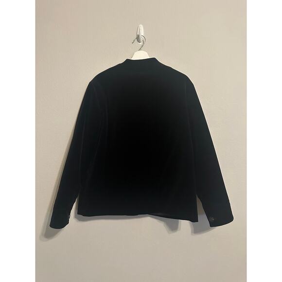 Soeur Black Velvet Jacket  size 40 FR - Picture 8 of 10